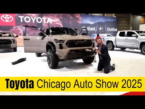 Toyota Booth at Chicago Auto Show 2025