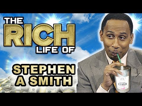 Stephen A Smith | The Rich Life | ESPN $10 Million...