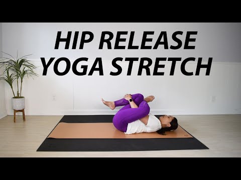 15 Min Hip Release Yoga Stretch | Lying Down Hip & Lower Body Stretches