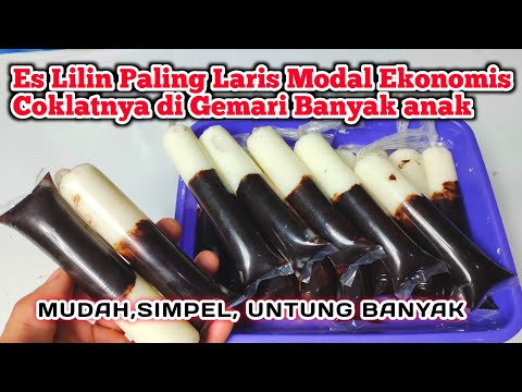 Ide Jualan Jajanan Unik 1000 Paling Laris, Resep Es Lilin Mudah, Simpel, Untung Banyak