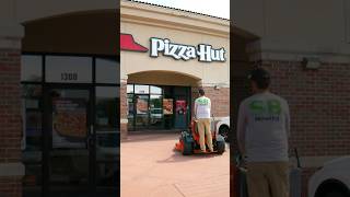 From plain grass to gameday! #PizzaHut_Partner