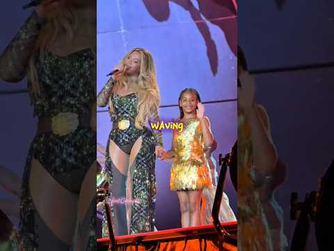 Rumi’s Adorable Stage Debut With Beyoncé Will Melt Your Heart 🥹✨#beyonce #shorts