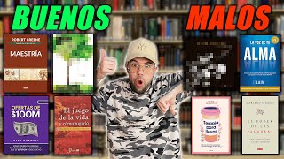 🔴 Los 30 MEJORES LIBROS de DESARROLLO PERSONAL ➡️ Ordenados de PEOR a MEJOR【 Libros Autoayuda 2025 】