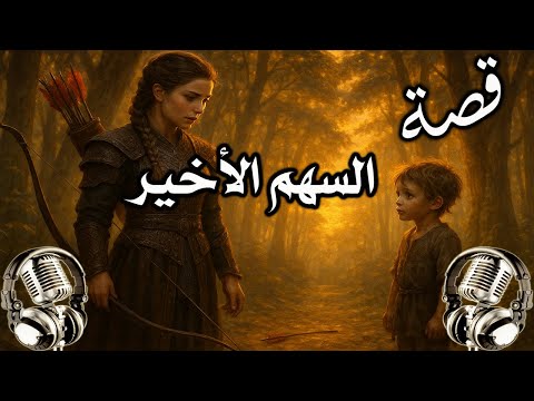 السهم الأخير - الفتاة التي لم تُخطئ يومًا في رمي النِّبال حتى جاء الطفل الضائع | قصص قبل النوم