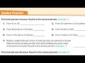 Percent Increase and Change Problems
