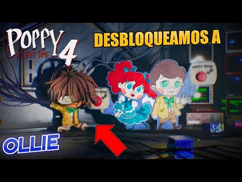 DESBLOQUEAMOS A OLLIE Y NOS CONVERTIMOS EN BOXY BOO EN POPPY PLAYTIME 4