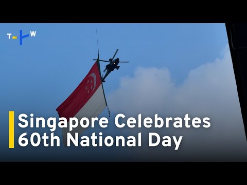 YouTube video thumbnail:  Evening Highlights of Singapore National Day 2025