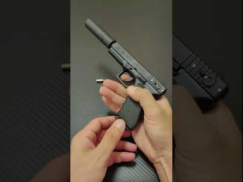 mini glock 18c toy gun - link in comment