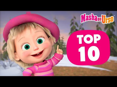 Masha e o Urso 👱‍♀️🐻 🌷🌱 Top-10 Episódios de Primavera 🔝🌼 Coleção de desenhos animados