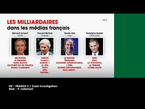 VU du 25/06/2025 :  Milliardaires et médias en France