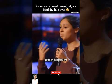 She Stutters When She Speaks... But Wait Until She Sings 😭❤️#AGT #AmandaMammana #shorts