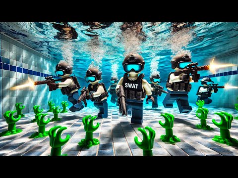 LEGO Police SWAT Modern Warfare: Underwater Zombie Hunter