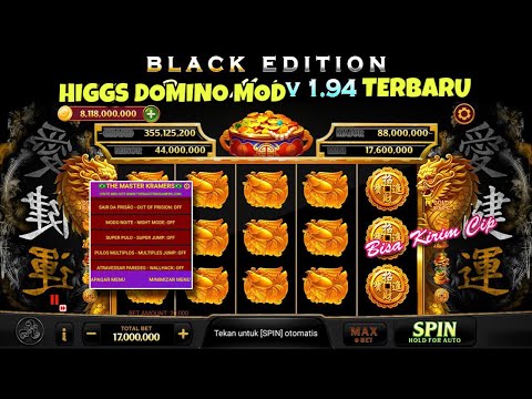 Real Apk Mod Higgs Domino 1.94 Terbaru !!! Tema Black Edition !! x8 Speeder Terbaru No Virus Gacor