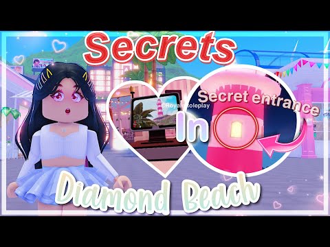 Secrets You Probably Haven’t Noticed in Diamond Beach! || Royale High