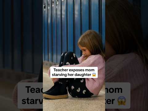 Teacher Exposes Mom Starving Her Daughter #shorts