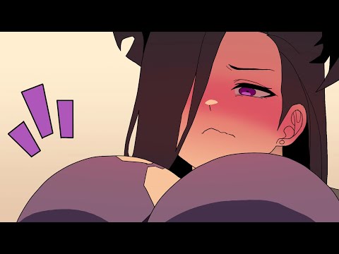 심각한 상황이지만 그녀의 미드는 너무 컸다....! - 듀엣 나이트 어비스 #animation #memes