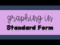 Graphing Linear Equations in Standard Form