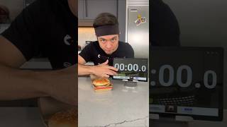 Big Mac Under 1 Minute #BigMacChallenge