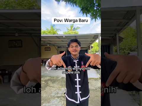 tingkah laku warga baru! pencak silat