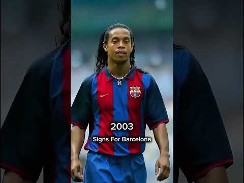 A evolução de Ronaldinho Gaúcho!