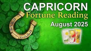 CAPRICORN "A KARMIC GIFT! BROADENING YOUR HORIZONS" Fortune Reading August 2025 | Tarot Reading