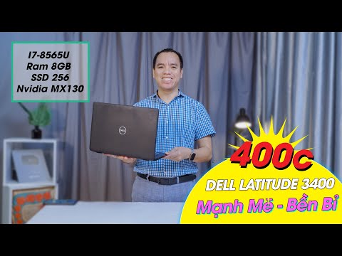 (VIETNAMESE) Đánh Giá Laptop Dell Latitude 3400 Siều Bền Pin Cực Tốt