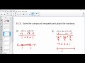 Solving Compound Inequalities: AND vs OR