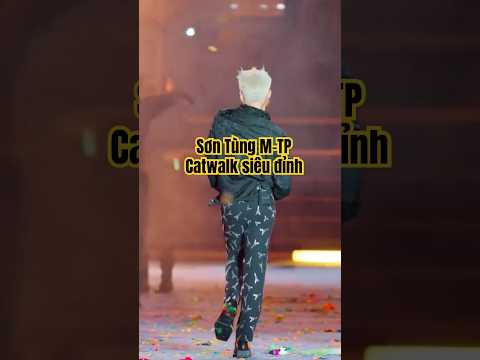 Sơn Tùng M-TP đam mê catwalk nhưng cuộc đời đưa đẩy làm ca sĩ kiểu 🌚🌚🌚 #sơntùngmtp #mtp