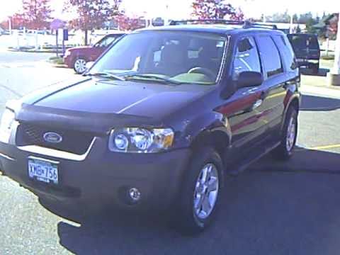 2005 Ford escape scheduled maintenance
