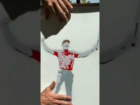 Amazing Art Technique You Have to Try! 🎨🔥 #Creative #ArtOfTheDay #ArtWork