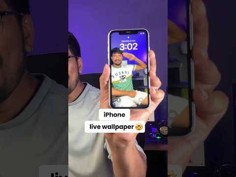 iPhone Live Wallpaper Trick 🤯