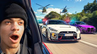 HUNTING DOWN 1000HP GTR IN MY BIG TURBO BMW M4...