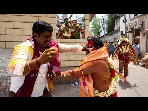 POTHARAJU ENTRY IN SECUNDERABAD BONALU 2025 | MANIKELAMMA  అమ్మవారి పలారం బండి  |🥁POTHARAJU DANCE