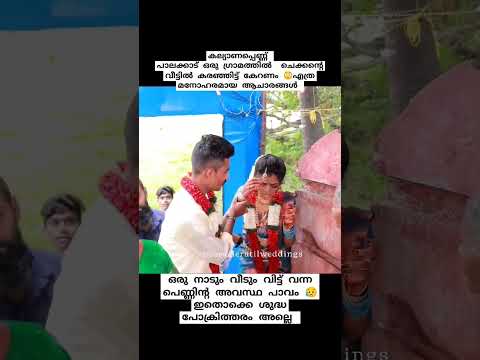 കല്യാണപ്പെണ്ണിനെ കാട്ടിയത് കണ്ടോ ?പാലക്കാട് ഒരു ഗ്രാമത്തിൽ പെണ്ണ് ചെക്കന്റെ വീട്ടിൽ കരഞ്ഞു കേറണം ?