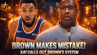 Mike Brown Makes HUGE MISTAKE Against OKC! KAT CALLS OUT Brown's System AGAIN... | Knicks News