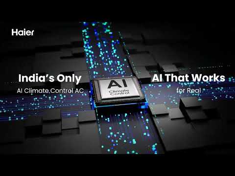 Haier Gravity Series AC | AI Cooling + Stylish Fabric Finish | Next-Gen Air Conditioner