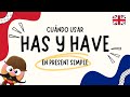 Uso de 'Has' y 'Have' en Inglés