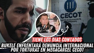 NAYIB BUKELE será denunciado en corte penal internacional por torturas en CECOT