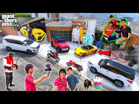 Franklin & Shinchan Stolen Sourav Joshi Vlogs Indian Cars in Gta 5 | Gta V Gameplay