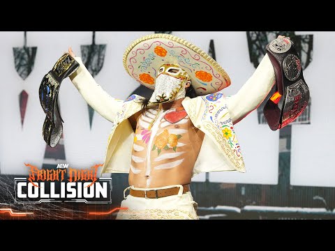 Bandido pays tribute to Día de los Muertos! | AEW Collision,...
