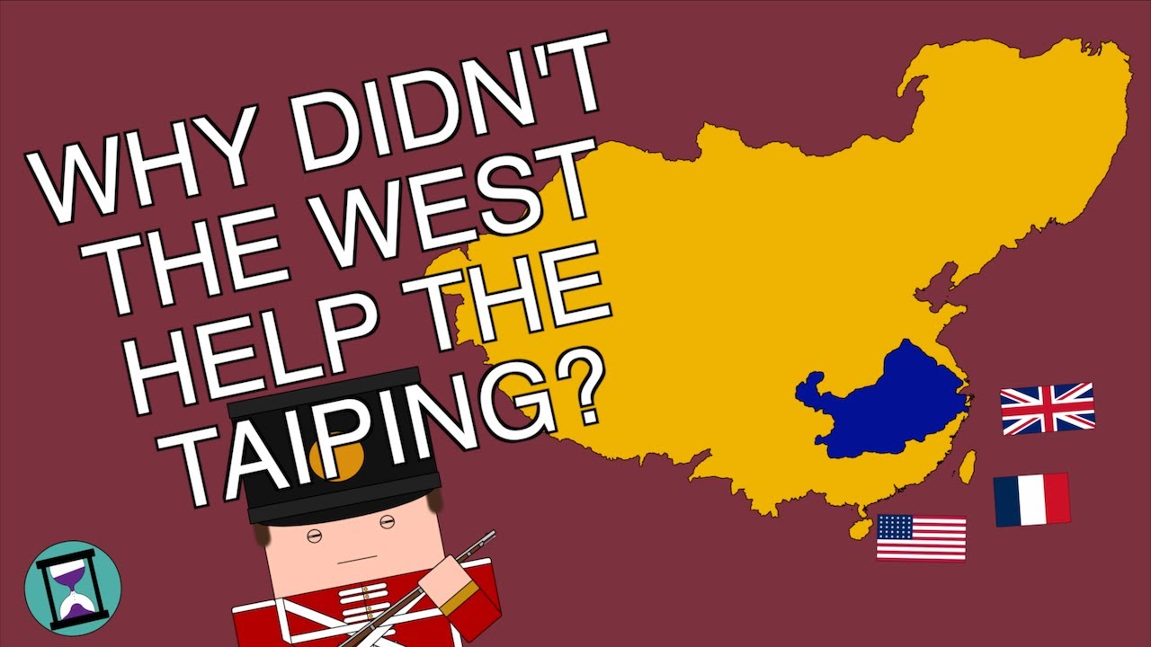 Why didn't the western powers support the Christian Taiping Rebels?