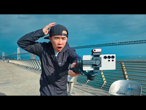 7 Cinematic Gimbal shots with AI Tracking Stabilizer!? Hohem M7