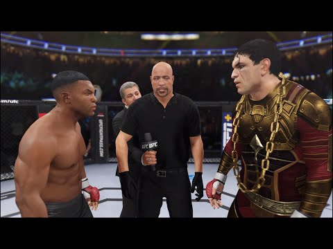 Mike Tyson vs. Spartacus Warrior - EA Sports UFC 4 - Boxing Kings 👑🥊