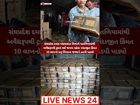 સંઘપ્રદેશ દમણ એક્સાઇઝ વિભાગે પાતળિયામાંથી ટ્રકમાં લઈ જવાતો 10 લાખનો દારૂ બિયરનો જથ્થો ઝડપી પાડ્યો