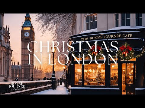 A Snowy London Christmas with Big Ben - The Bonne Journee Cafe