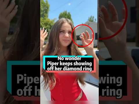 No wonder Piper keeps showing off her diamond ring—she has secretly designed three traps to