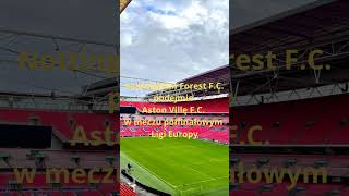 Nottingham Forest podejmie Aston Villę F.C. w meczu półfinałowym Ligi Europy #shorts