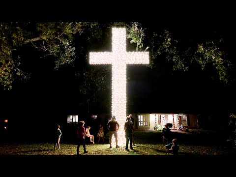 Lighting up Our Neighborhood with a Cross!