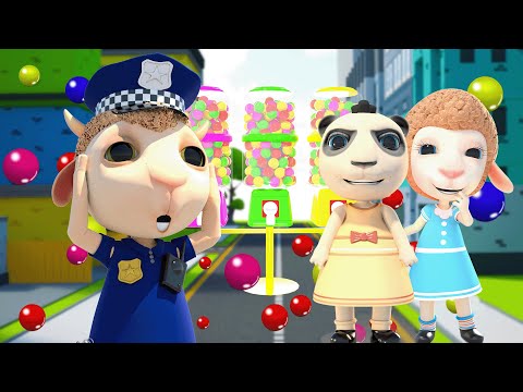 Oh No! The Candy Machine Was Broken☀️Stories for Kids🔥A Children's Song😁 Dolly and Friends 3D