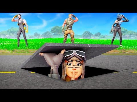 Ich CHEATE gegen CHEATER in NPC HIDE&SEEK